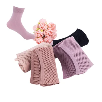 Rudenį, žiemą aukštos elastinga aksomo nailono kojinės moterims, odos spalvos, trumpos kojines anti-kablio vielos atsparus nusidėvėjimui 10pairs/daug