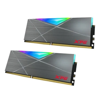 ADATA XPG Spectrix D50 RGB LED 3200 MHz 3600MHz 8Gx2 DDR4 XMP 2.0, 16GX2 DIMM Atmintis