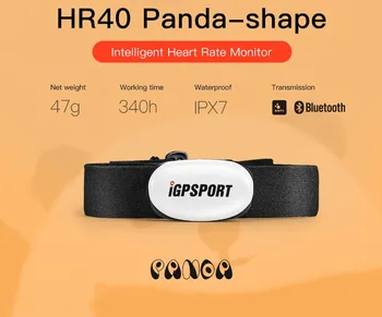 Naujas IGPSPORT HR40 Dual Dažnį Ant + Širdies ritmo Monitorius Diržo 