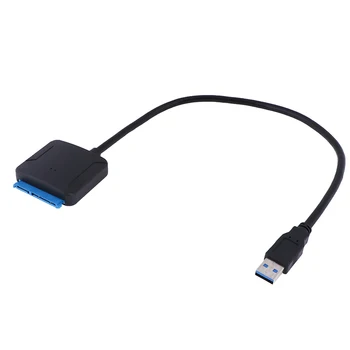 Naujos USB 3.0 Prie Sata Adapteris Keitiklis Kabelis USB3.0 Kietąjį Diską, Konverteris, Laidas HDD SSD Adapteris