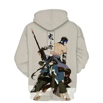 Hoodies unisex Naruto Harajuku Japonų anime Uchiha Itachi spausdinti vyrų hoodie vyrų streetwear mados atsitiktinis marškinėlius kailis