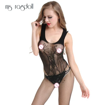 Ms Ragdoll Seksualus Bodystockings Juoda Sekso Naktiniai Drabužiai Mados Apatiniai Sleepwear Artimieji Kimono Sekso Produktai Crotchless Teddies