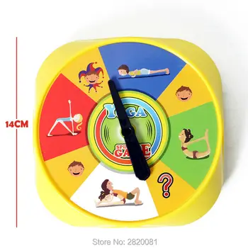 Naujas Šeimos Jogos Žaidimas Pažinimo Jogas Korteles Kūdikių Fitneso Tėvų-vaikų Interaktyvus Nušvitimą Žaidimo Kortelės Švietimo Žaislai
