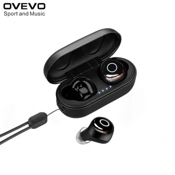 2019 Naujas OVEVO Q65 Pro TWS Bluetooth V5.0 Ausines Dual Belaidžio 3D Stereo laisvų rankų įranga atspari Vandeniui Sporto Ausinių Telefonai