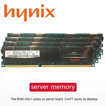 Serverio atminties DDR3 PC3 4GB 8GB 16GB 32GB 1333Mhz 1 600mhz 1866Mhz ECC REG Tinka dvipusiam serverio plokštė 1866 1333 1600