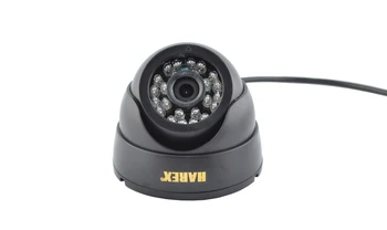 1280*720P 1.0 MP POE 24pcs led IP Dome Kameros ONVIF patalpų IR-CUT Night Vision Plug and Play,