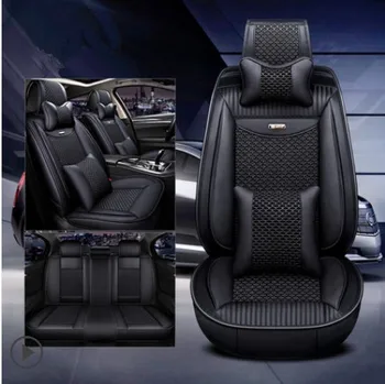 Geriausia kokybė ir Nemokamas pristatymas! Pilnas komplektas, automobilių sėdynių užvalkalai Mercedes Benz ML 300 350 400 500 W166 2016-2012 patvarus sėdynės apima