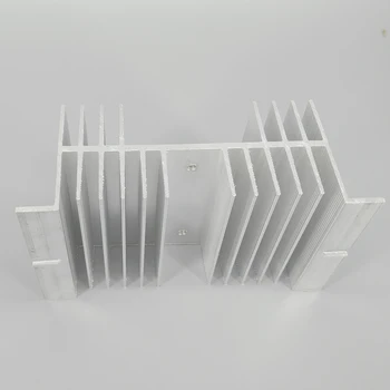 Aliuminio vienfazis (Solid State Relay SSR Šilumos Kriaukle Bazės Mažų Tipo Šilumos Radiatorių Didmeninė Hot 10A į 60A