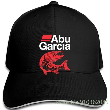 Naują ABU GARCIA Fishinger Juodojo Humoro Crewneck reguliuojamas kepurės Beisbolo kepuraitę Vyrai Moterys