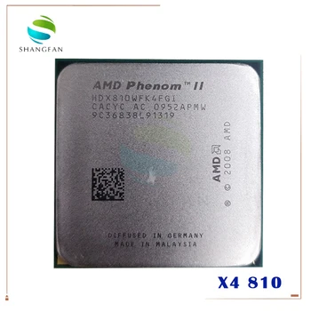 AMD Phenom II X4 810 X4-810 Quad-Core CPU DeskTop HDX810WFK4FGI Socket AM3