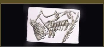 Dinozaurų kasimo rinkiniai Velociraptor Dinozaurų Skeletas Įspūdį Klasės Kasimo Žaislų Rinkiniai Dino Modelio apdailos MAMUTAS modelis