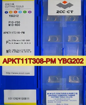 APKT11T308 APKT160408 PM YBG202 YBG212 YBG205 YBG302 YB9320 originalus Zcc.ct Karbido įterpti