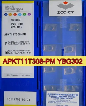 APKT11T308 APKT160408 PM YBG202 YBG212 YBG205 YBG302 YB9320 originalus Zcc.ct Karbido įterpti