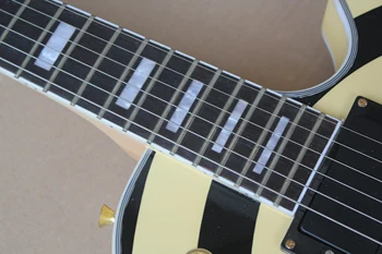 Nemokamas pristatymas gamyklos užsakymą naujų nekilnojamojo nuotraukos aukštos kokybės z k k Silver Elektrinė Gitara 8yue22