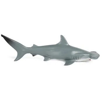 29*11.5*8.5 CM Vaikų modeliavimas statinio tuščiaviduriai Ryklys Modelis jūrų gyvūnų modelio žaislas plastiko ornamentas, ryklys plaktuko ryklys