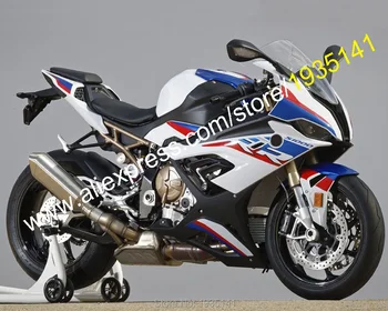 Kūno Kit S1000RR 2019 2020 S1000 RR 19 20 S 1000RR Mėlyna Balta Juoda Antrinėje rinkoje Sportbike Purvasargiai (liejimo)