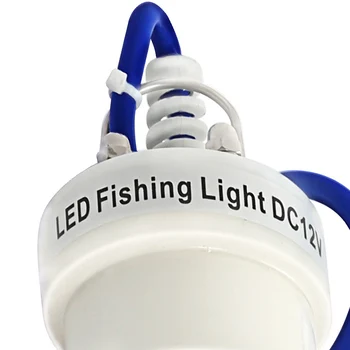 Žalia LED Žvejybos Žibintai 5M Laidas 12V Ryškios Nakties Žvejybos Žibintai 300W LED Povandeninio Nardymo Žibintai