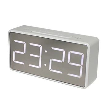 Skaitmeninis Laikrodis-Žadintuvas, Nauja Patobulinta LED Ekranas, Skaitmeninis Laikrodis-Žadintuvas su Didelis Skaičius, Reguliuojamas Ryškumas
