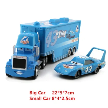 26 Stilių Disney Pixar Automobilių Mack Sunkvežimių +Mažų Automobilių Mcqueen 1:55 Diecast Metalo Lydinio Ir Plastiko Modle Automobilių Žaislai, Dovanos Vaikams