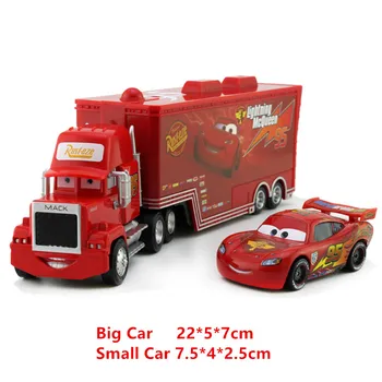 26 Stilių Disney Pixar Automobilių Mack Sunkvežimių +Mažų Automobilių Mcqueen 1:55 Diecast Metalo Lydinio Ir Plastiko Modle Automobilių Žaislai, Dovanos Vaikams