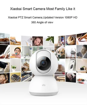 2K 1296P Smart Camera Webcam 1080P HD WiFi Pan-tilt Naktinio Matymo 360 Kampu Vaizdo Kamera Kūdikio stebėjimo Namų Apsaugos Kamera, Karšto