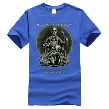 Necronomicook Lovecraft Cthulhu Marškinėlius Pigūs Vyrų Mados Atspausdinta Marškinėliai Grynos Medvilnės Patogus Tee Marškinėliai Christams Dieną