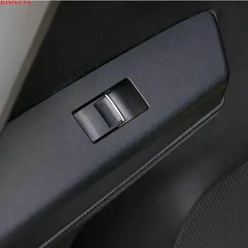 BJMYCYY 7PCS/SET Automobilių ABS langų pakėlimo mygtukai papuošti blizgančiais TOYOTA RAV4 2013 m. m. m. 2016 m. 2017 priedai