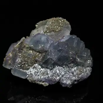 Natūralus Akmuo Kvarcas Fluorito Pyrite Mineralinių Kristalų Mėginių Iš Yaogangxian Hunan PROVINCIJOJE KINIJOS A2-3