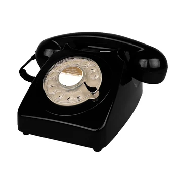 Antikvariniai Dekoratyvinis Telefonas, Rankinėms Laidinio Vintage Telefono Klasikinis Retro Geltona Fiksuotojo Ryšio Telefono Home Office Parduotuvės, Baras Dekoras