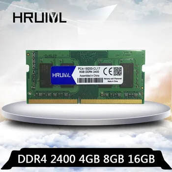 HRUIYL DDR4 8GB 16GB 4GB 2400MHZ RAM Laptop Notebook Memory Memoria Ram PC4-19200S DDR 4 2400 MHZ 16G 8G 4G PC4 19200 SoDIMM