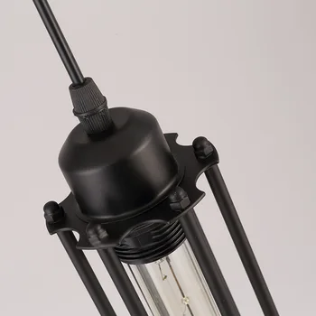 Retro Vintage Sieniniai šviestuvai Garo Punk Pramonės Stilius Vieną Galvą Naudoti Edison Lemputės hanglamp luminaria priedai veltiniams, vilna lempa