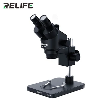 Stereophonic mikroskopu 0.7-4.5 x nuolatinis spengimas ausyse trinokulinis reife su kamera LR-M3 elektroninio įtaiso