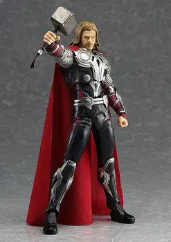 Marvel Keršytojas 216# Thor Figma 226 Kapitonas Amerika PVC Veiksmų Skaičius, Modelio Surinkimo Lėlės, Žaislai