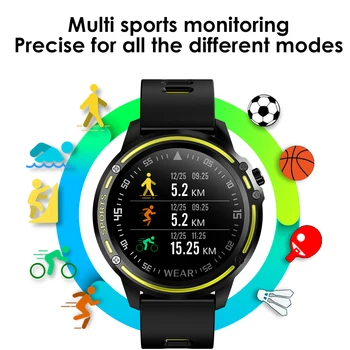 L8 Smart Watch Vyrai žiūrėti IP68 Vandeniui SmartWatch EKG, Kraujo Spaudimą, Širdies ritmą sporto treniruoklių pk L9 L5 L3 L10 smart žiūrėti