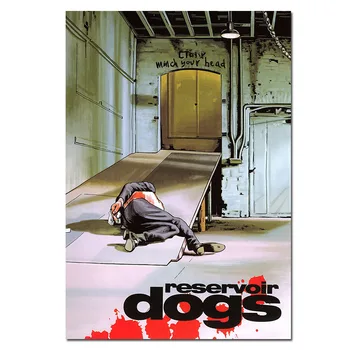Derliaus Plakatas Filmą Reservoir Dogs Klasikinio Meno Spaudiniai Namų Sienų Dekoras Šilko Nuotraukas Quentin Tarantino Filmų Plakatai
