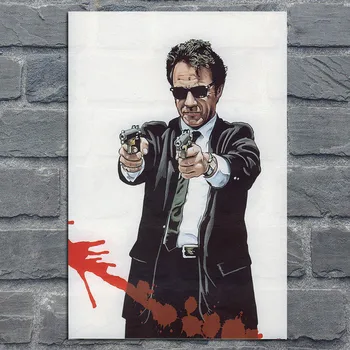 Derliaus Plakatas Filmą Reservoir Dogs Klasikinio Meno Spaudiniai Namų Sienų Dekoras Šilko Nuotraukas Quentin Tarantino Filmų Plakatai