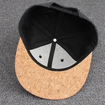 Aukščiausios kokybės, žiemos plokščių kraštų hip-hop skrybėlės jaunimo riedlentė kepurės vilnos kamštienos piko vilnos beisbolo kepuraitę vyrai jautė snapback skrybėlę