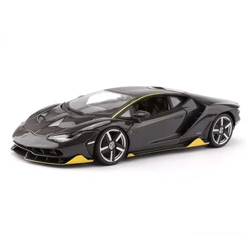 Diecast 1:18 Mastelis Lamborghini Lp770-4 Sportinis Automobilis Modelis Žaislas Imituojamas Lydinio Automobilių Žaislo Modelis Su Vairo Kontrolę Vaikams
