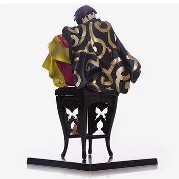 Gintama Duomenys Takasugi Shinsuke 15cm žaislai sėdi ant taburetės Modelis patalpų įrengimui skirti dirbiniai