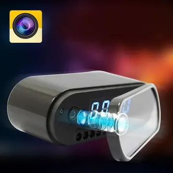 Belaidžio 1080P Laikrodis Kamera, WIFI Mini Laiką, Signalizacija, vaizdo Kameros Žiūrėti AP Nuotolinio Stebėti Micro Saugumui Judesio Jutiklis Naktinis Matymas