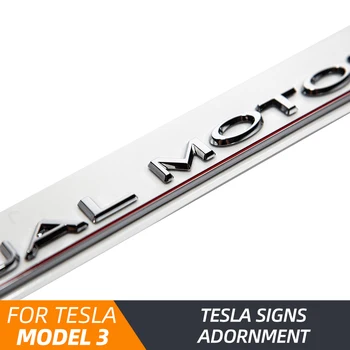 Heenvn Model3 Automobilių Uodega Laišką, Etiketės, Tesla Model 3 Priedai Modelis Y X S Trys Dalys Modeliai ModelX Kamieno Raidžių Lipdukas
