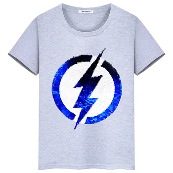 Vaikų drabužiai 2020 metų vasaros naujus produktus apversti blizgančiais berniukų marškinėliai medvilnės žaibo vaikų geriausias-pardavimo viršūnes tendencija