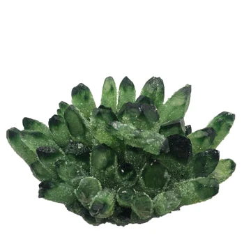 Žalia Dvasios Phantom Kvarco Kristalų Sankaupos Natūralus Kvarco Mineralų, Akmenų Namo Ar Vestuvių Dekoravimas