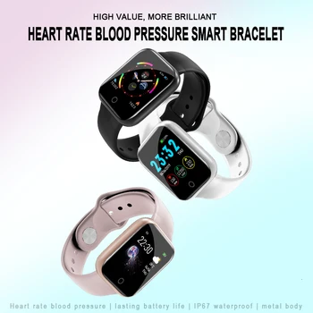 ONEMIX Smart žiūrėti IP68 vandeniui smart žiūrėti Dinaminius, širdies ritmą, kraujo spaudimą stebėti 