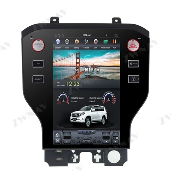 Tesla Stiliaus vertikalus ekranas, Android 9.0 Automobilio Multimedijos Grotuvo Ford Mustang-2019 GPS Navi 