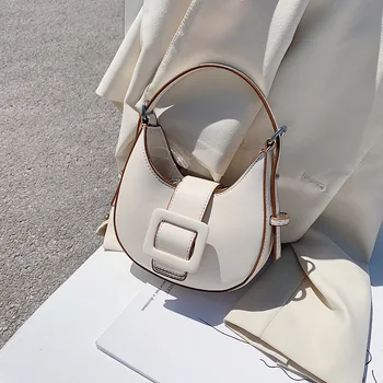 Dizaineris krepšiai moterų 2020 m. naujų prabangių rankinių mados balta/geltona crossbody pečių maišą moteris mažas balno pagalvių lady rankinės