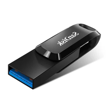 SanDisk 256G Pendrive Flash Drive, Memory Stick OTG USB 3.1 Ultra Dual Drivle USB Tipo C 128G 64G Aukštos Kokybės Usb Stick
