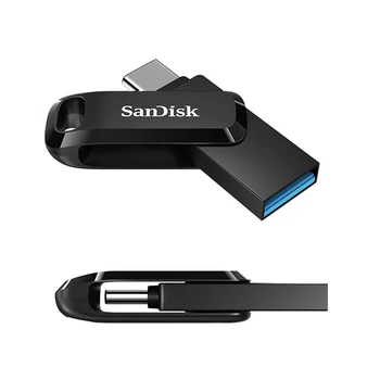 SanDisk 256G Pendrive Flash Drive, Memory Stick OTG USB 3.1 Ultra Dual Drivle USB Tipo C 128G 64G Aukštos Kokybės Usb Stick