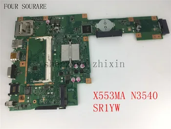 Keturių sourare Už ASUS A553M X503M F503M X553MA Nešiojamas plokštė N3540 CPU X553MA APS.2.0 Mainboard bandymas geras
