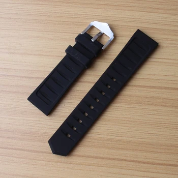 Watchband balta guma minkšta Vandeniui Laikrodžiai vyrams priedai 16mm 18mm 20mm 22mm 24mm mados pakeitimo watchbands dirželis naujas